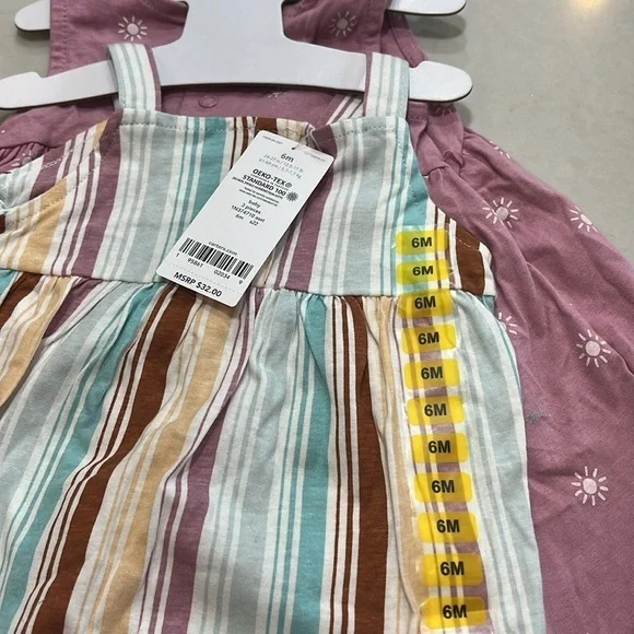 Carter's three piece, baby girl, size 6 months, brand new. - Picture 4 of 4